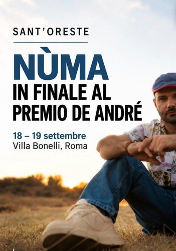 Il cantautore romano Nùma in finale al premio De André 1 foto numa