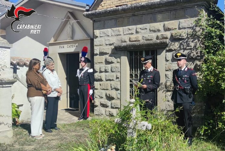 AMATRICE: I CARABINIERI COMMEMORANO IL VICE BRIGADIERE GERARDO CATENA, MEDAGLIA D’ORO AL VALORE CIVILE 3 img 20260912 wa0012