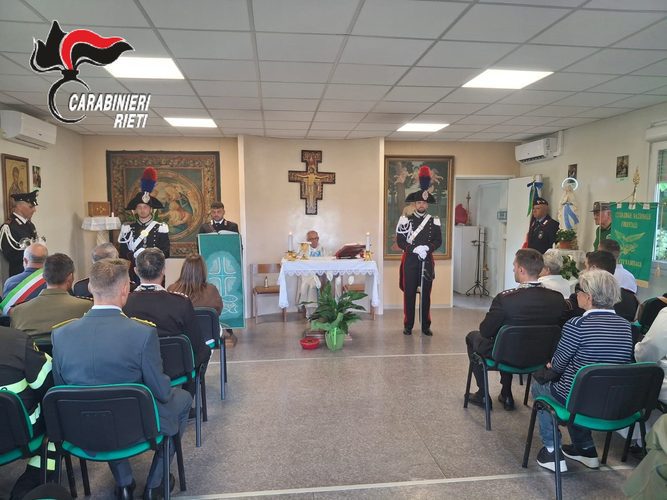 AMATRICE: I CARABINIERI COMMEMORANO IL VICE BRIGADIERE GERARDO CATENA, MEDAGLIA D’ORO AL VALORE CIVILE 2 img 20260912 wa0024