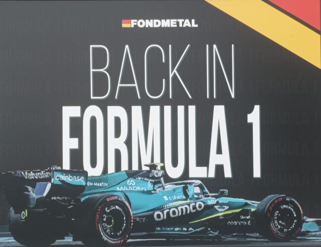 IL RITORNO DI FONDMETAL IN FORMULA 1 CON ASTON MARTIN 4 img 20260917 131343