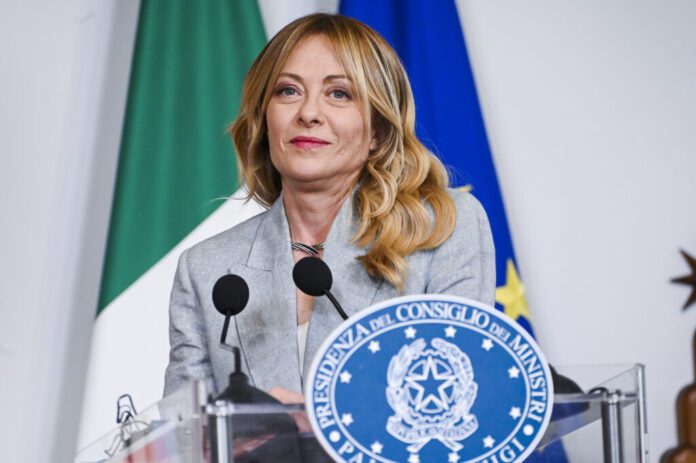 GIORGIA MELONI INCONTRA IL PRIMO MINISTRO D'IRLANDA MARTIN
