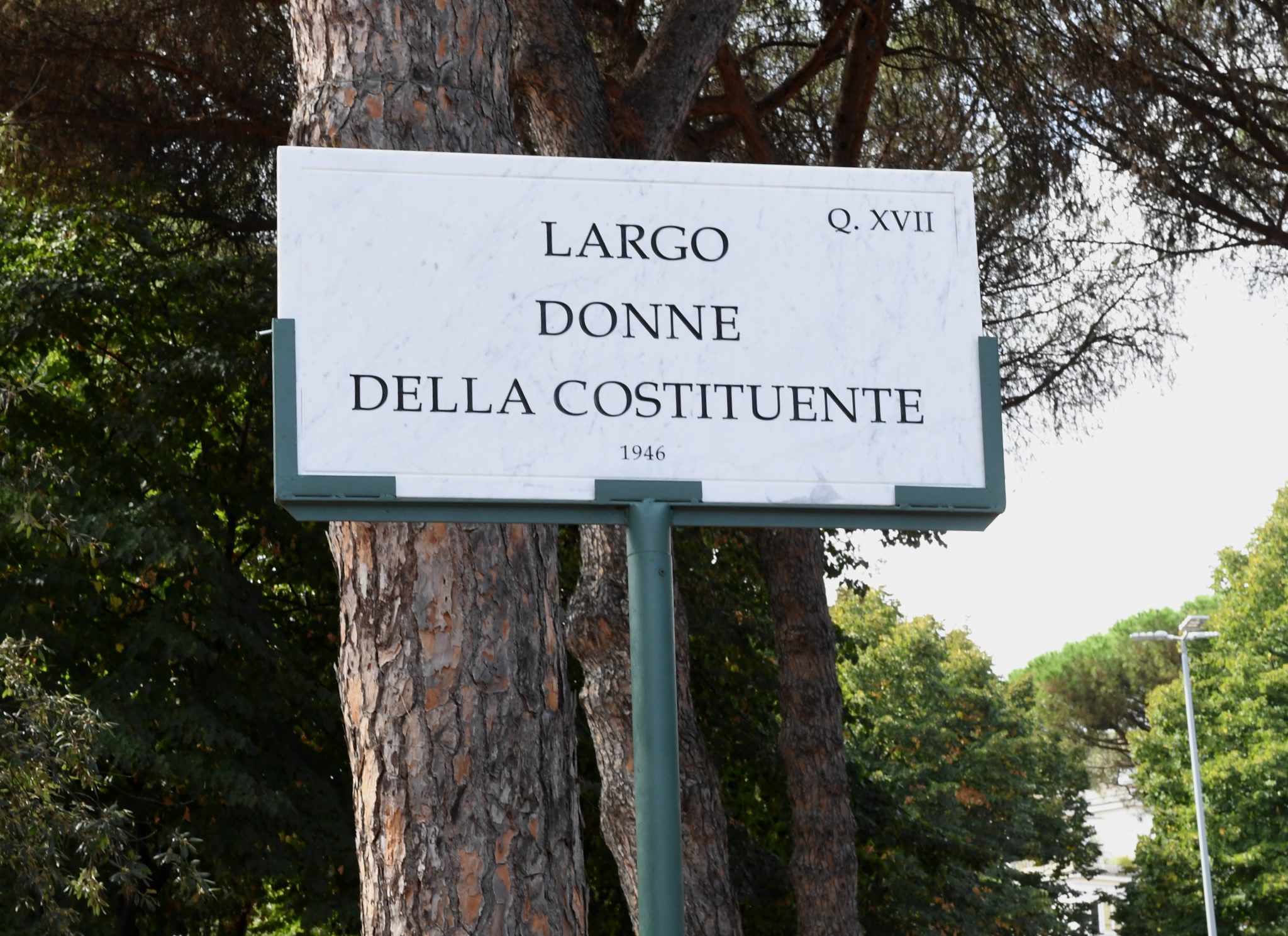 Campidoglio, da oggi a Roma “Largo Donne della Costituente 1946” Campidoglio, da oggi a Roma “Largo Donne della Costituente 1946”