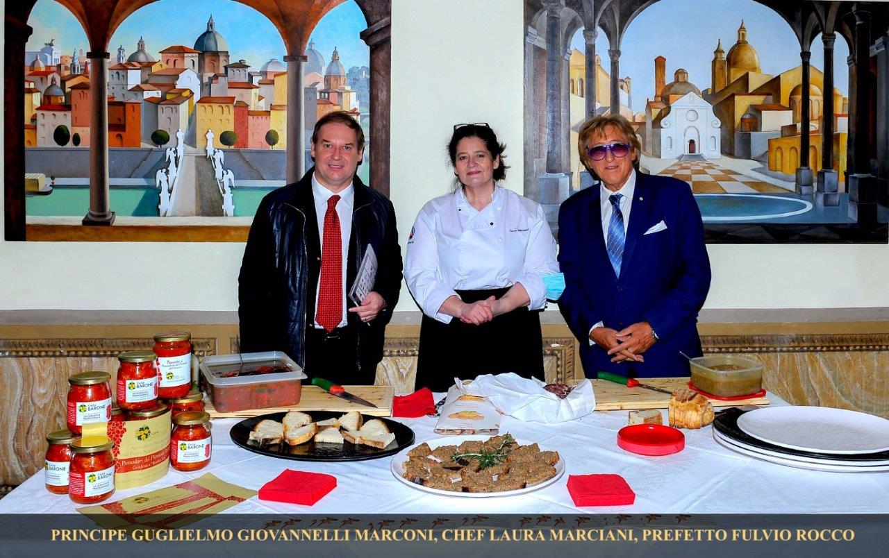 3 Principe Guglielmo Giovannelli Marconi Chef Laura Marciani Prefetto Fulvio Rocco