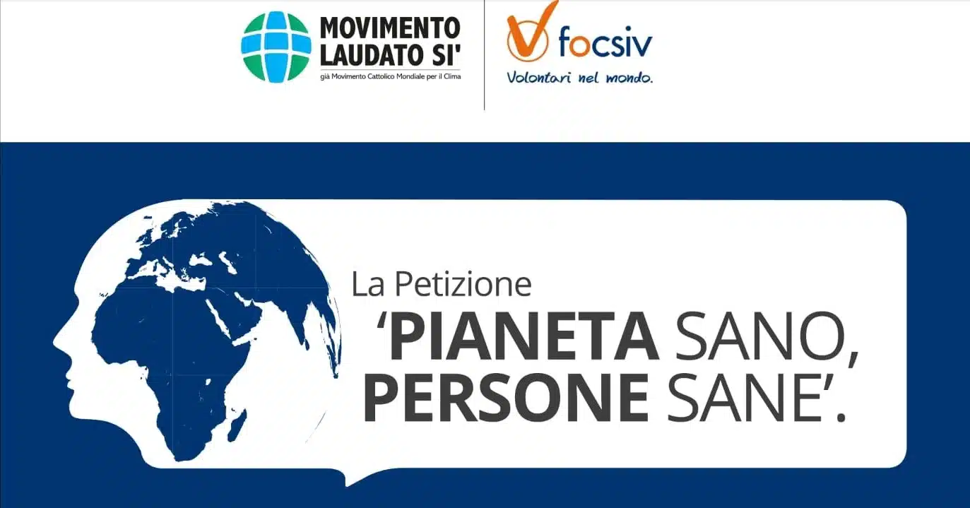 Clima, appello di Focsiv e Laudato Si’: “Cambiare si può” Clima, appello di Focsiv e Laudato Si’: “Cambiare si può”