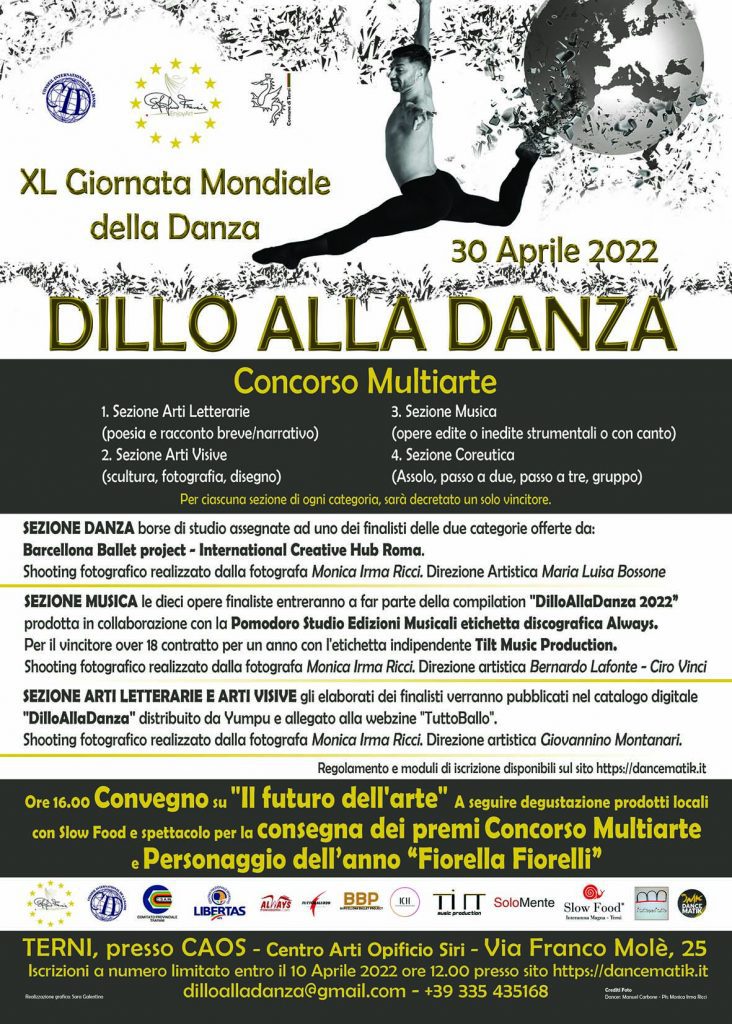 locandina dillo alla danza