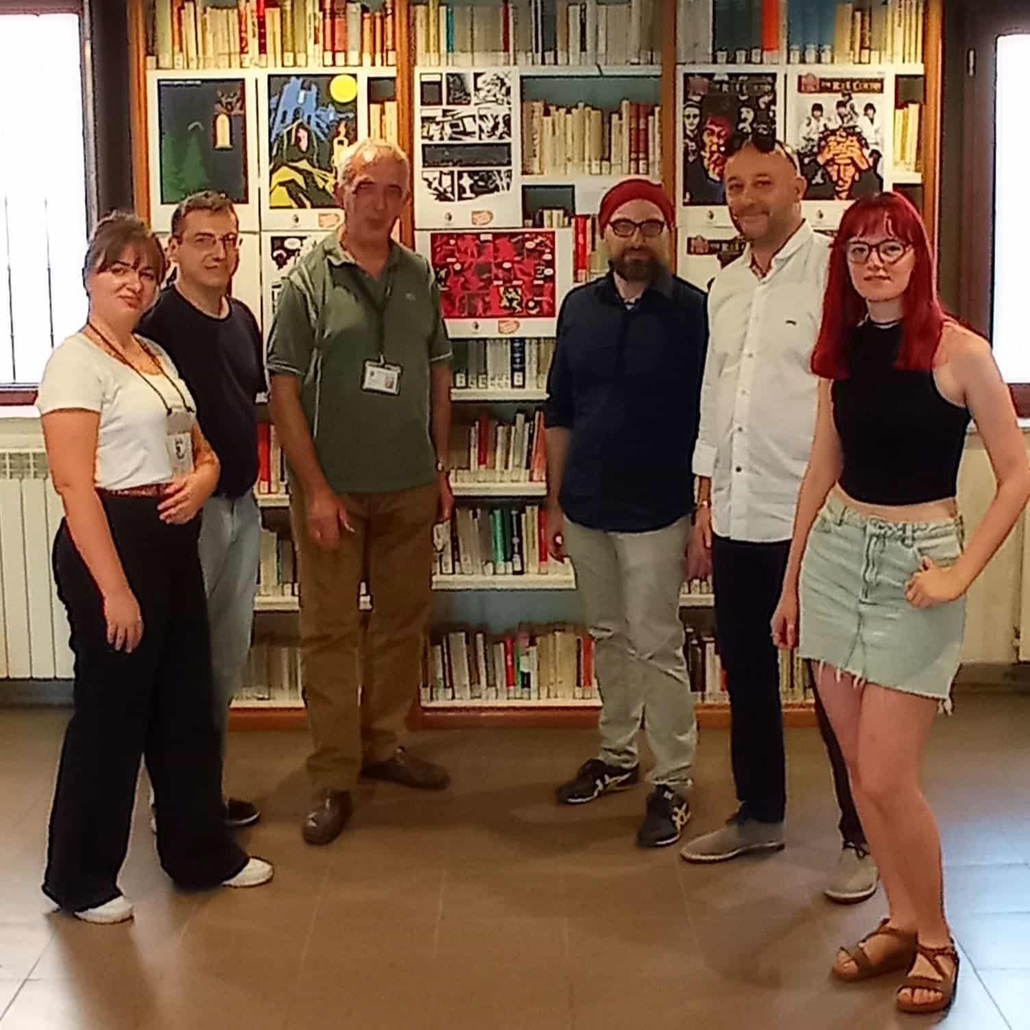 Visitatori e studenti delle scuole di fumetto a Ceccano per “Un SACCO di comics” Visitatori e studenti delle scuole di fumetto a Ceccano per “Un SACCO di comics”