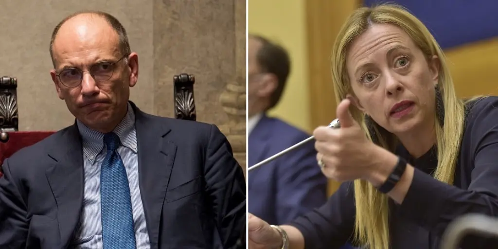 Meloni: “Letta cerca protezione dai tedeschi, io chiedo il consenso agli italiani” Meloni: “Letta cerca protezione dai tedeschi, io chiedo il consenso agli italiani”