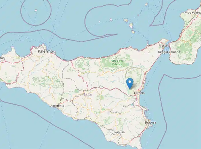 Terremoto nella notte a Catania: magnitudo 3.6 Terremoto nella notte a Catania: magnitudo 3.6