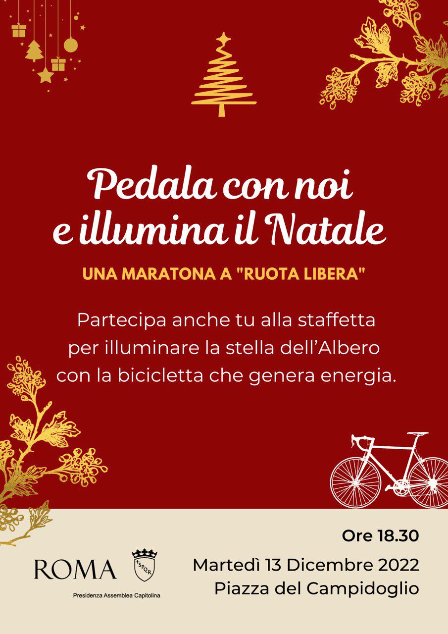 <strong>“Pedala con noi e illumina il Natale”</strong> <strong>“Pedala con noi e illumina il Natale”</strong>