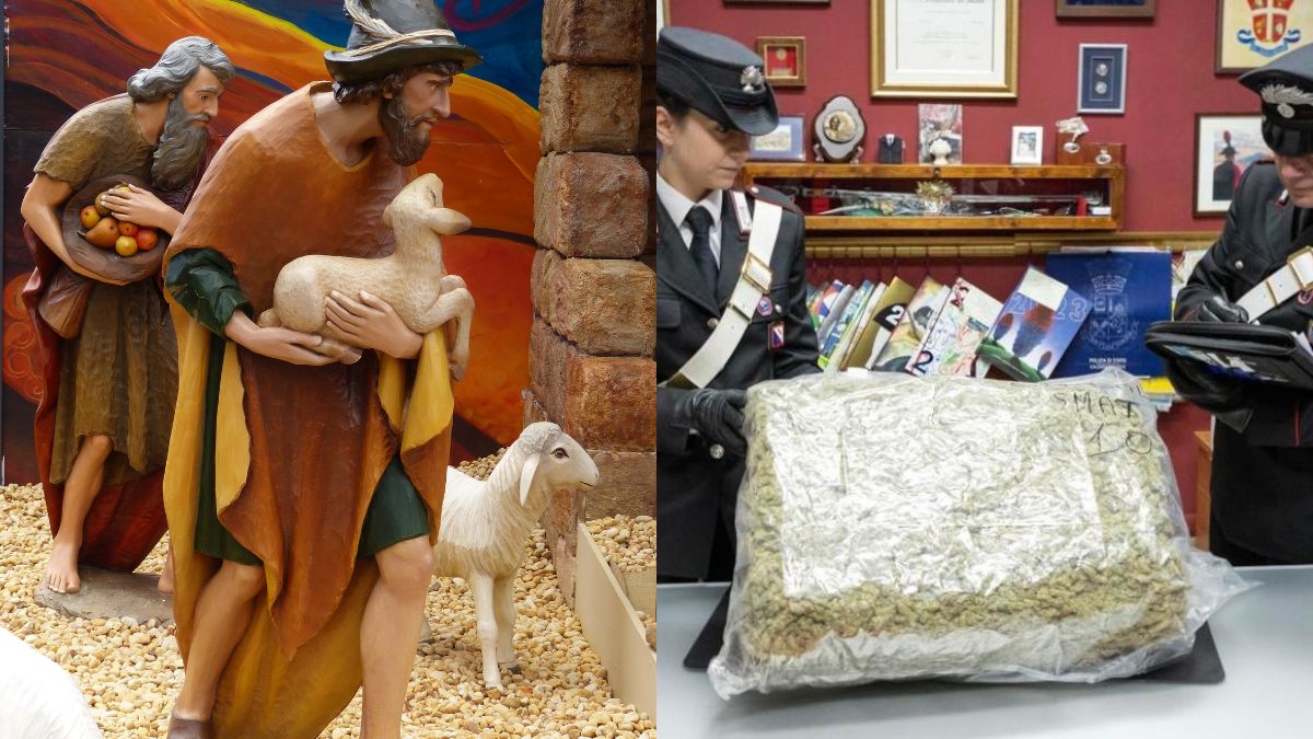Ordina su Internet i pastori del presepe e si ritrova con dieci kg di droga Ordina su Internet i pastori del presepe e si ritrova con dieci kg di droga