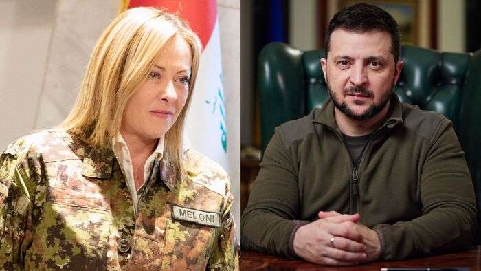 Meloni verso Kiev. Zelensky agli italiani: “Non potete lasciarci soli” Meloni verso Kiev. Zelensky agli italiani: “Non potete lasciarci soli”