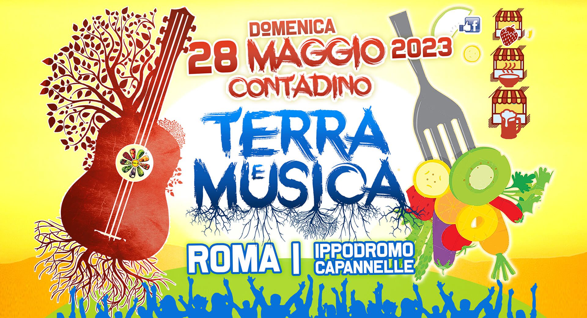 Terra e Musica 2023, Festa del Maggio Contadino a Roma Terra e Musica 2023, Festa del Maggio Contadino a Roma