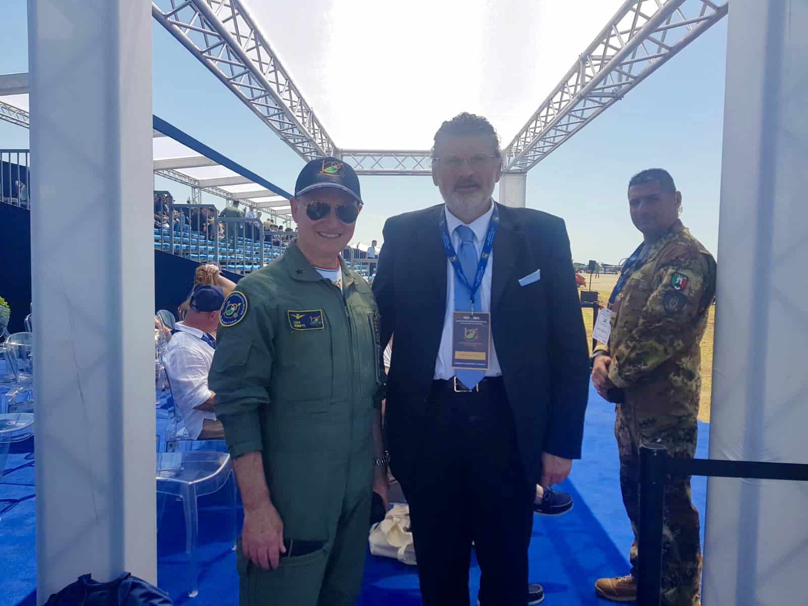 Gianluca Quadrini a Pratica di Mare per i cento anni dell’Aeronautica Militare Gianluca Quadrini a Pratica di Mare per i cento anni dell’Aeronautica Militare