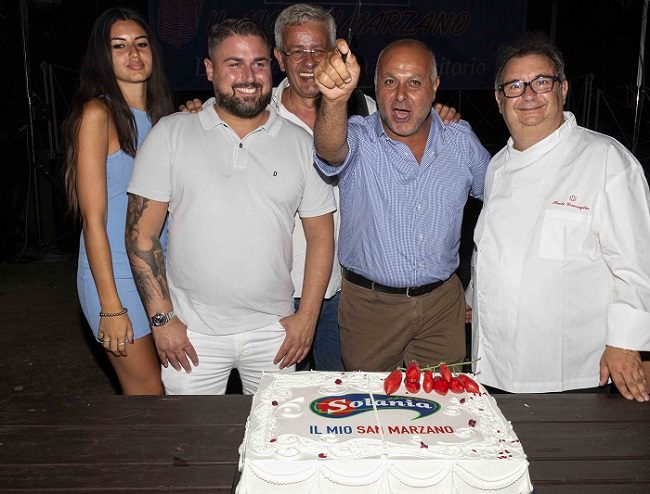 Alle fonti del Sarno la Solania ha presentato il Mio San Marzano Alle fonti del Sarno la Solania ha presentato il Mio San Marzano