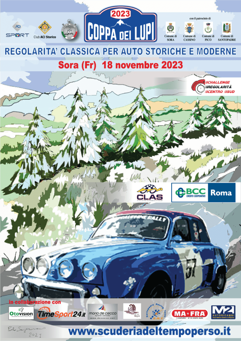 “Coppa dei Lupi”, gara in programma sabato 18 novembre 2023 “Coppa dei Lupi”, gara in programma sabato 18 novembre 2023