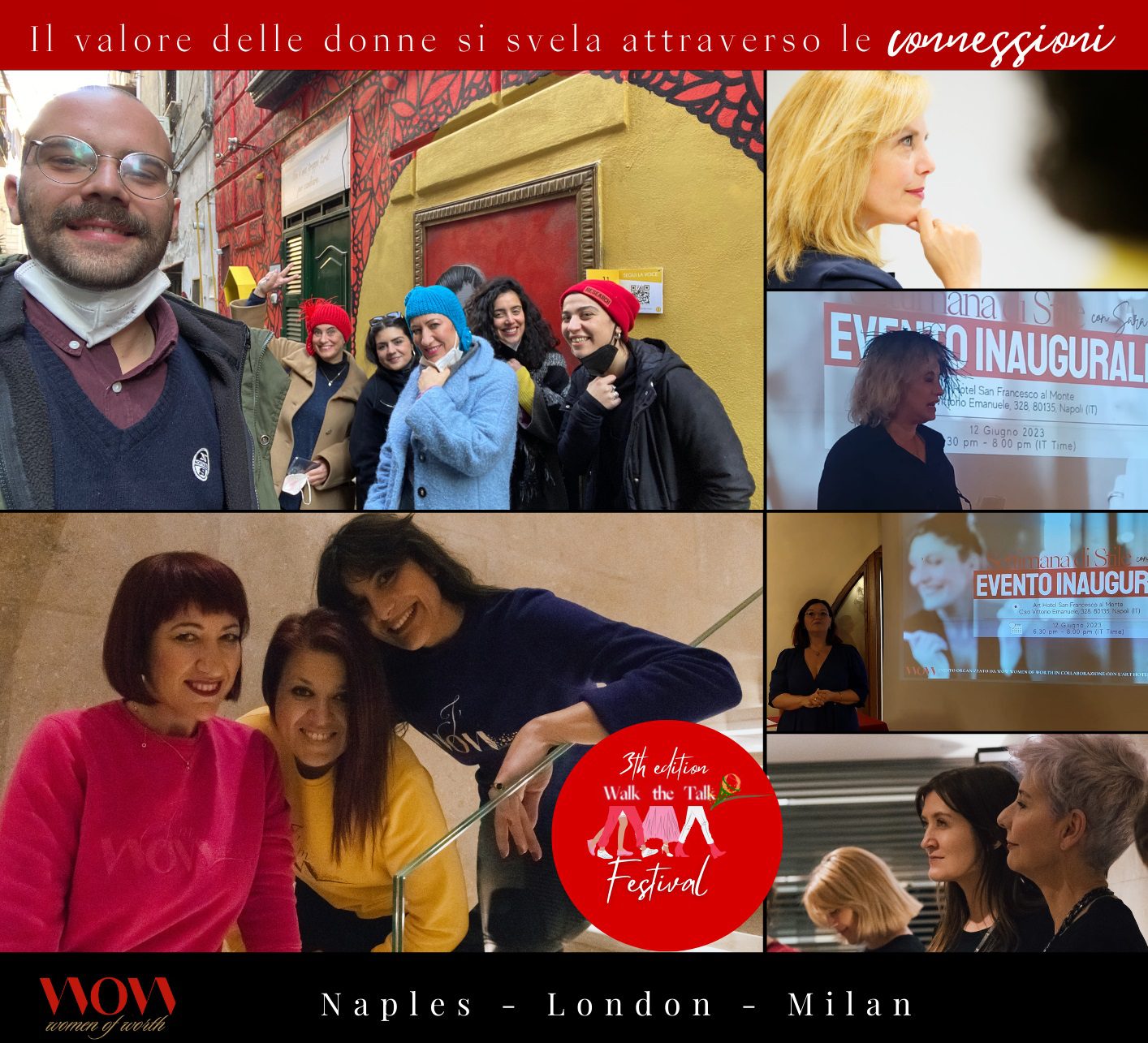 Il Festival WOW – Women Of Worth 2024 a Napoli Il Festival WOW – Women Of Worth 2024 a Napoli