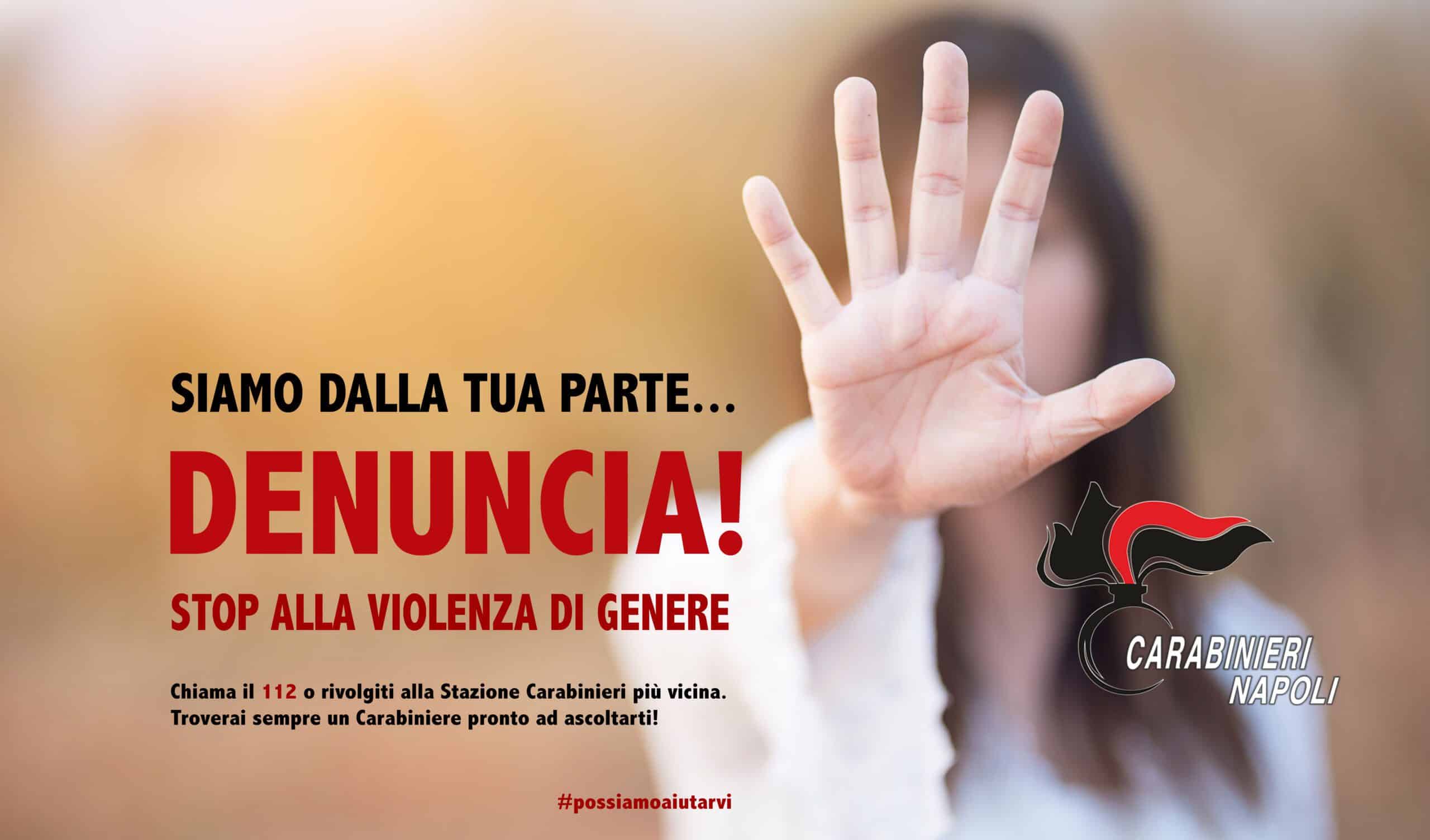 PORTICI: picchiata per costringerla a convertirsi all’Islam, Carabinieri arrestano 29enne PORTICI: picchiata per costringerla a convertirsi all’Islam, Carabinieri arrestano 29enne