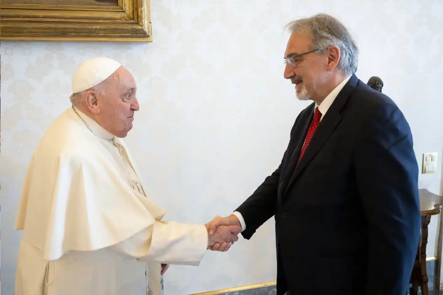 IL PRESIDENTE ROCCA HA INCONTRATO IL SANTO PADRE IL PRESIDENTE ROCCA HA INCONTRATO IL SANTO PADRE