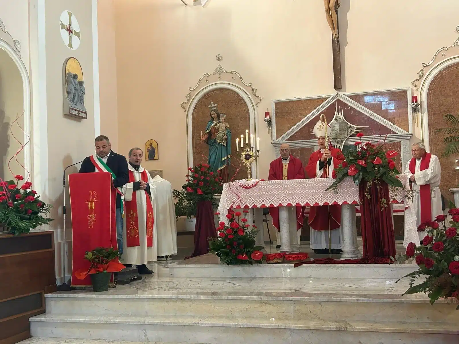San Biagio Saracinisco: celebrazioni in onore del Santo Protettore della gola, Gianluca Quadrini, partecipa alle solenni funzioni sottolineando l’importanza del messaggio del Vescovo San Biagio Saracinisco: celebrazioni in onore del Santo Protettore della gola, Gianluca Quadrini, partecipa alle solenni funzioni sottolineando l’importanza del messaggio del Vescovo