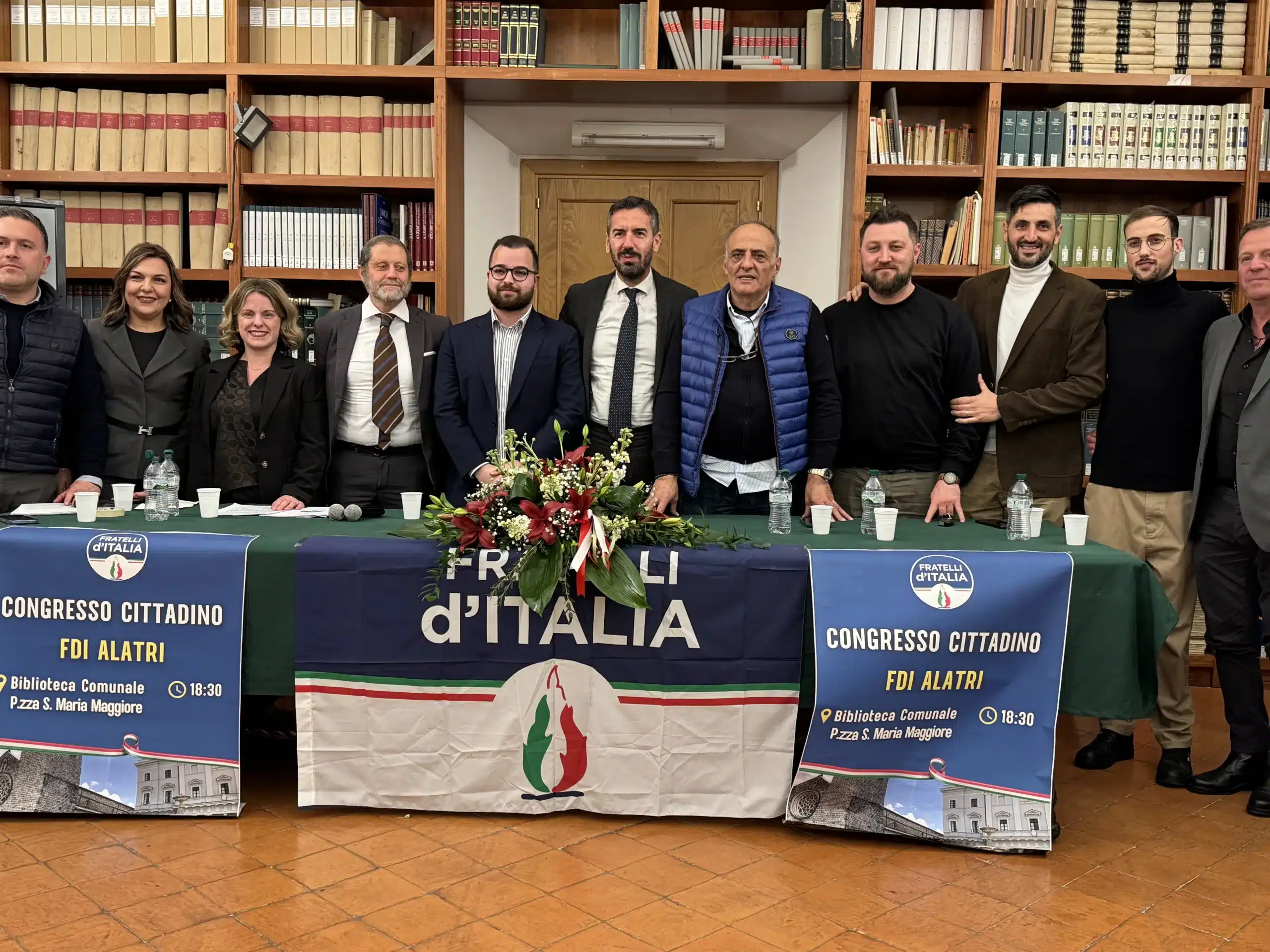 ALATRI, UNITÀ E COESIONE LE PAROLE D’ORDINE DEL PRIMO CONGRESSO CITTADINO DI FRATELLI D’ITALIA ALATRI, UNITÀ E COESIONE LE PAROLE D’ORDINE DEL PRIMO CONGRESSO CITTADINO DI FRATELLI D’ITALIA