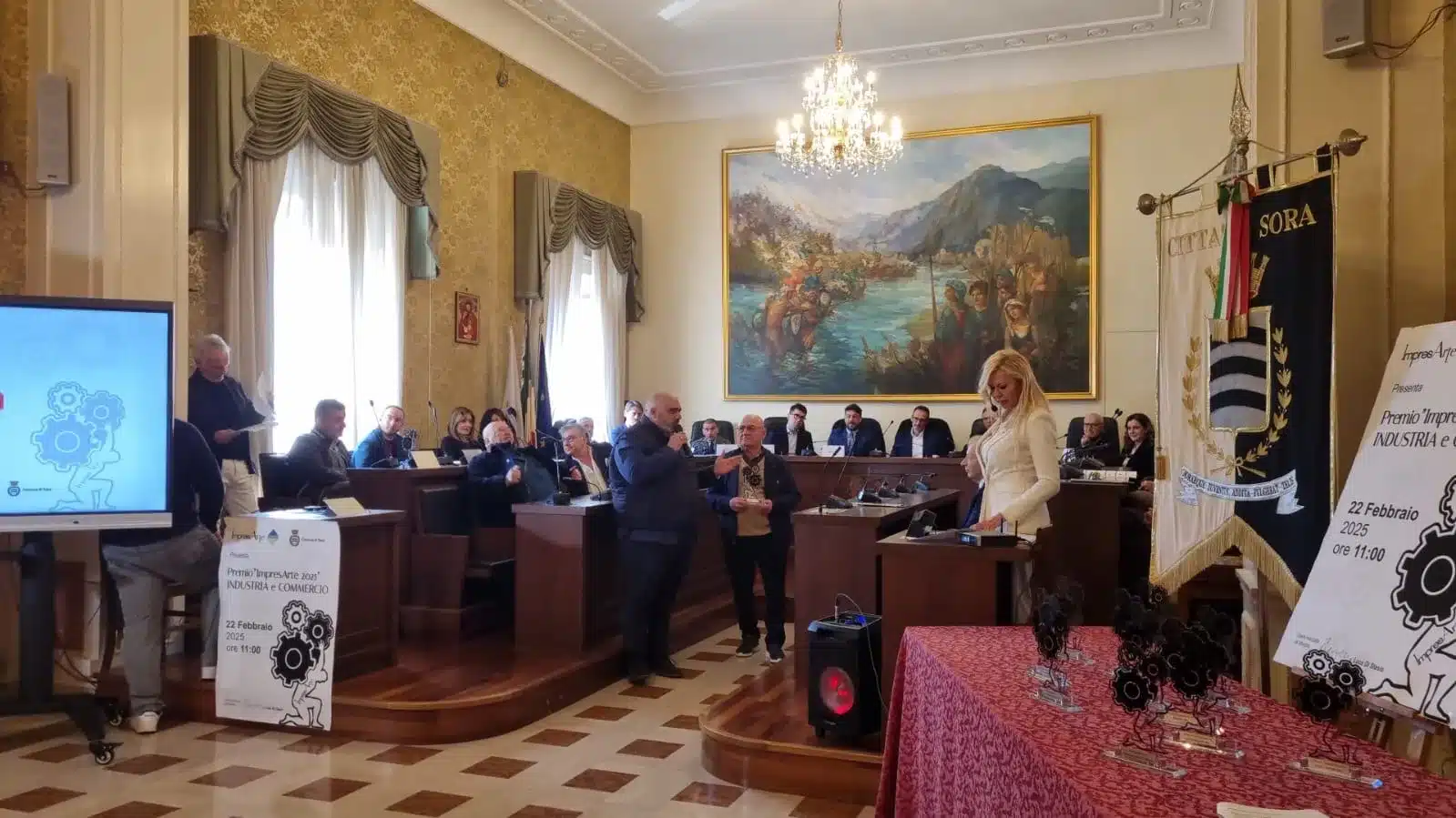 Prima edizione del Premio Impresarte 2025: celebrata l’eccellenza imprenditoriale a Sora Prima edizione del Premio Impresarte 2025: celebrata l’eccellenza imprenditoriale a Sora