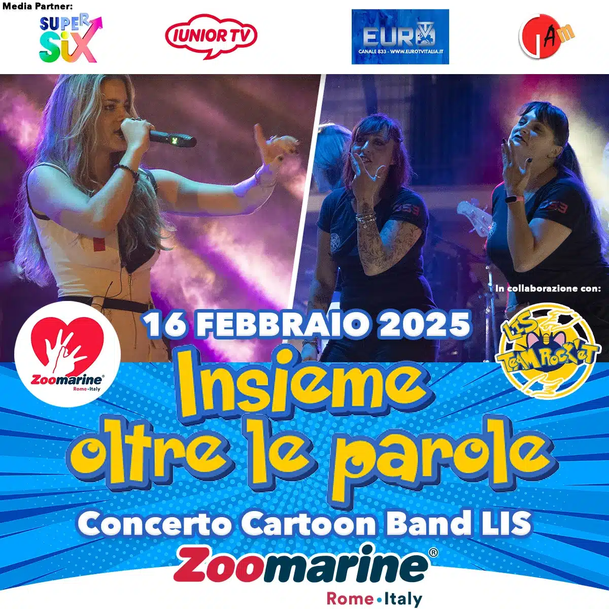 Divertimento inclusivo e accessibile: gilet sensoriali per i sordi e concerto della cartoon band Lis Team Rock’et a Zoomarine. Cosplayer unitevi! Divertimento inclusivo e accessibile: gilet sensoriali per i sordi e concerto della cartoon band Lis Team Rock’et a Zoomarine. Cosplayer unitevi!