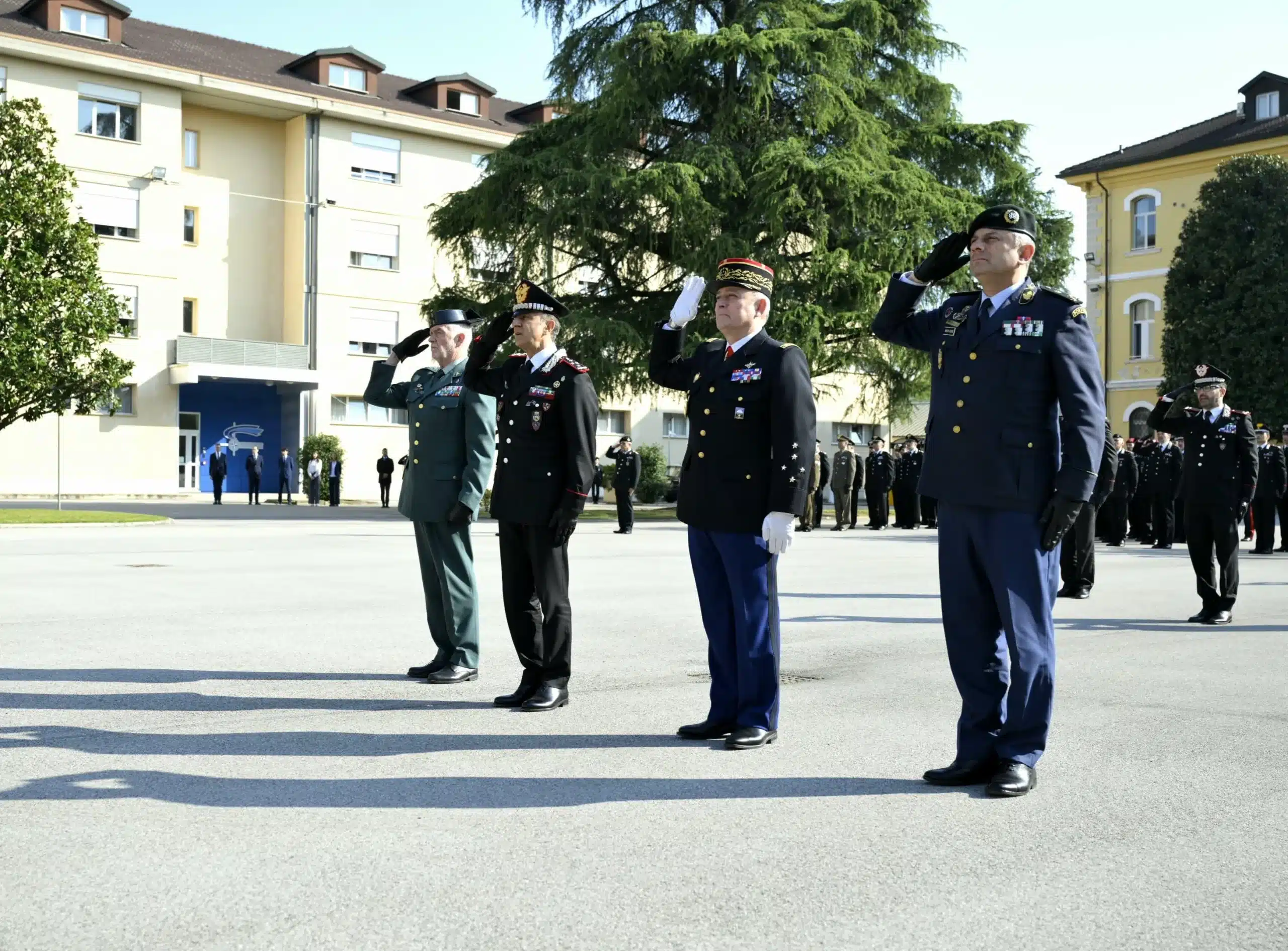 CONFERENZA QUADRIPARTITA (G4) TRA LE GENDARMERIE E FORZE DI POLIZIA A STATUTO MILITARE DI FRANCIA, ITALIA, SPAGNA E PORTOGALLO CONFERENZA QUADRIPARTITA (G4) TRA LE GENDARMERIE E FORZE DI POLIZIA A STATUTO MILITARE DI FRANCIA, ITALIA, SPAGNA E PORTOGALLO