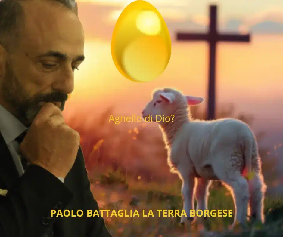 Paolo Battaglia La Terra Borgese “pasqua, chiese vintage e démodé si occupino di resurrezioni, e non di uccisioni Paolo Battaglia La Terra Borgese