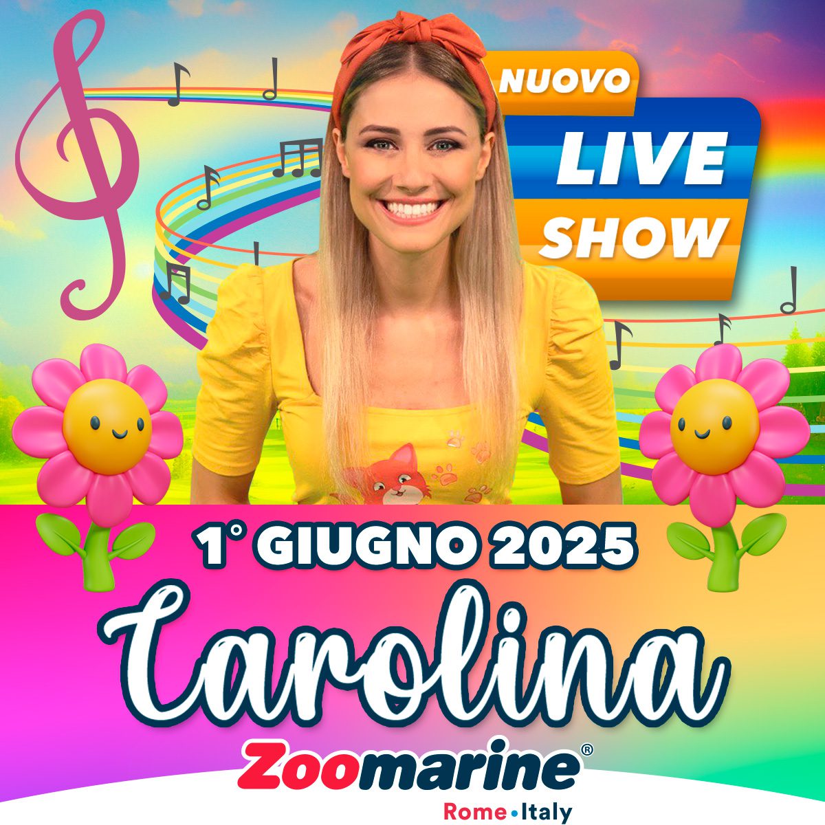 La Giornata Mondiale dei Genitori si celebra con Carolina Benvenga al parco Zoomarine La Giornata Mondiale dei Genitori si celebra con Carolina Benvenga al parco Zoomarine