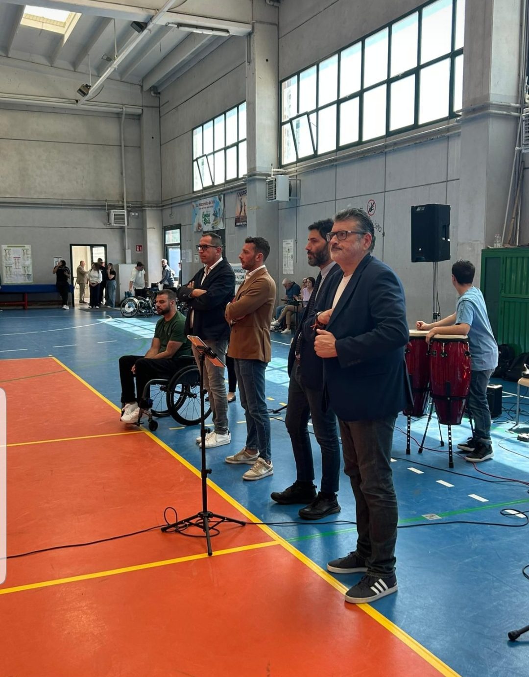Ferentino abbatte le barriere: “Sport oltre i limiti” emozione e sensibilizzazione. Presente per la Provincia di Frosinone, Gianluca Quadrini. Ferentino abbatte le barriere: “Sport oltre i limiti” emozione e sensibilizzazione. Presente per la Provincia di Frosinone, Gianluca Quadrini.