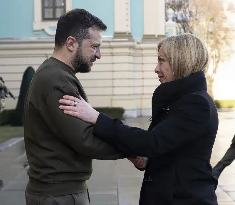 IL PRESIDENTE MELONI IN UCRAINA