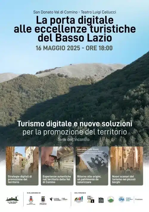 Nasce “Visit San Donato Val di Comino”: un nuovo modello di turismo esperienziale e sostenibile Nasce “Visit San Donato Val di Comino”: un nuovo modello di turismo esperienziale e sostenibile