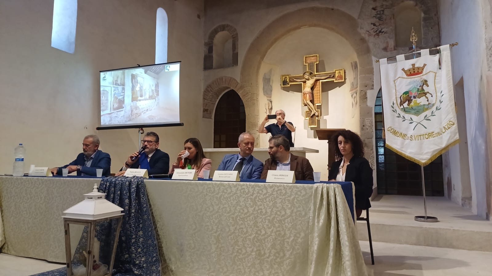 Riapertura della Chiesa di San Nicola a San Vittore del Lazio. Gianluca Quadrini “Un patrimonio restituito alla comunità, un segno concreto di identità e valorizzazione culturale” Riapertura della Chiesa di San Nicola a San Vittore del Lazio. Gianluca Quadrini “Un patrimonio restituito alla comunità, un segno concreto di identità e valorizzazione culturale”