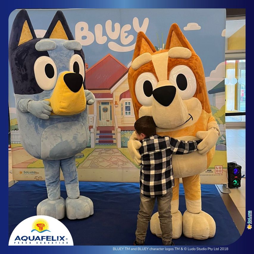 Aquafelix inaugura la stagione con Pet Camper Tour e l’arrivo di Bluey il 21 e 22 giugno. aquafelix