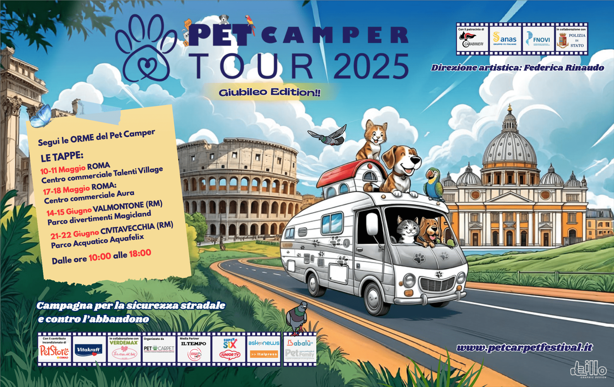 Lascia la tua testimonianza contro l’abbandono al Pet Camper Tour per una grande campagna contro l’indifferenza. Pet Camper Tour