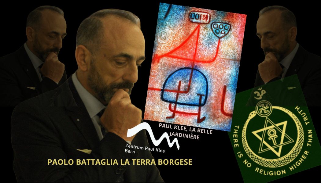 PAOLO BATTAGLIA LA TERRA BORGESE CON LA BELLA GIARDINIERA Paul_Klee_-_La_bella_Giardiniera_(olio_su_tela)_-_Paolo_Battaglia_La_Terra_Borgese