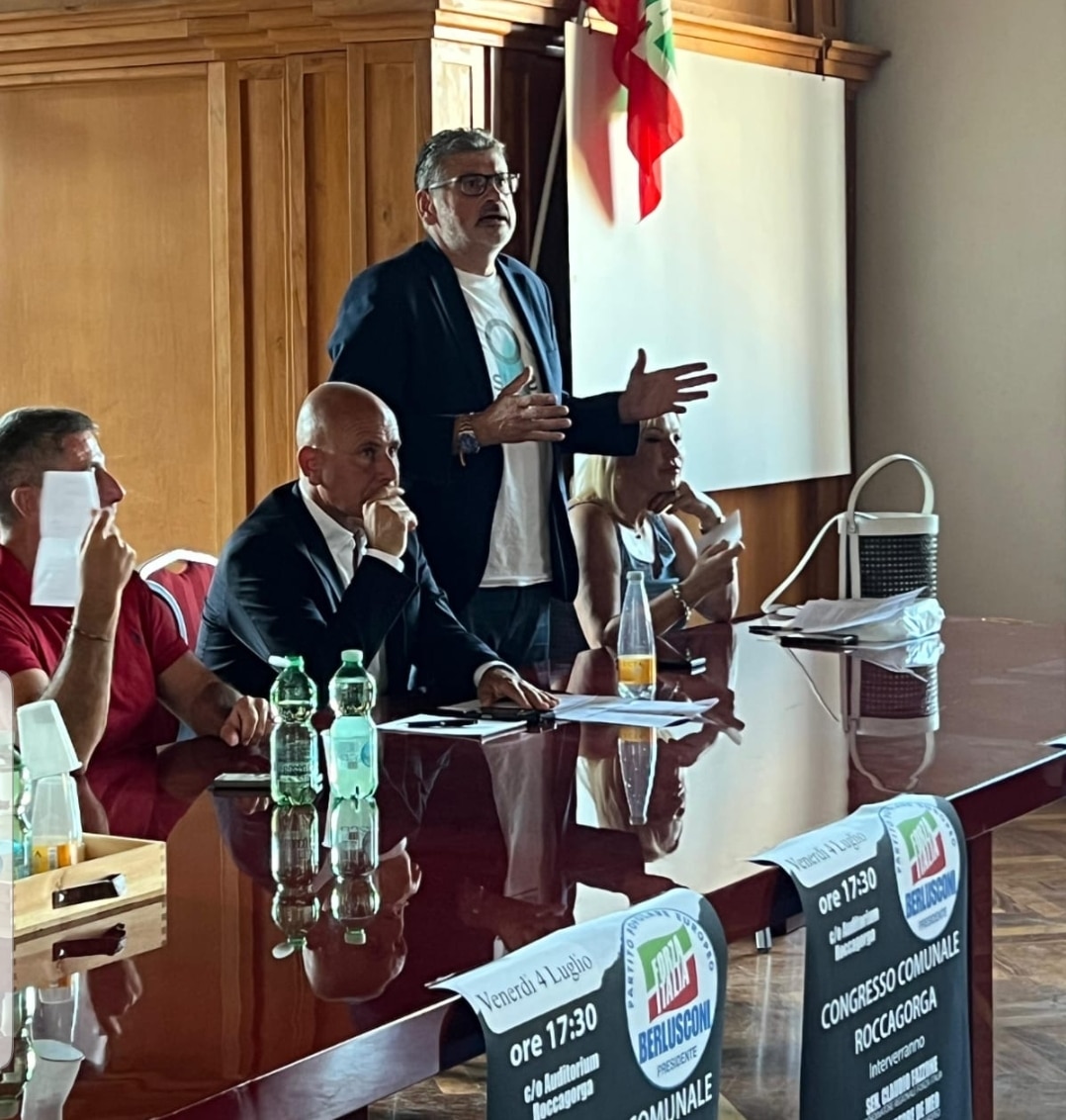 Forza Italia, a Roccagorga il Congresso Comunale rilancia il radicamento territoriale. Il Presidente del Gruppo di Forza Italia in Provincia Di Frosinone, Quadrini “Europa, territori, formazione: questa è la nostra agenda politica concreta, Lubiana Restaini in continuità.” Forza Italia, a Roccagorga il Congresso Comunale rilancia il radicamento territoriale. Il Presidente del Gruppo di Forza Italia in Provincia Di Frosinone, Quadrini “Europa, territori, formazione: questa è la nostra agenda politica concreta, Lubiana Restaini in continuità.”