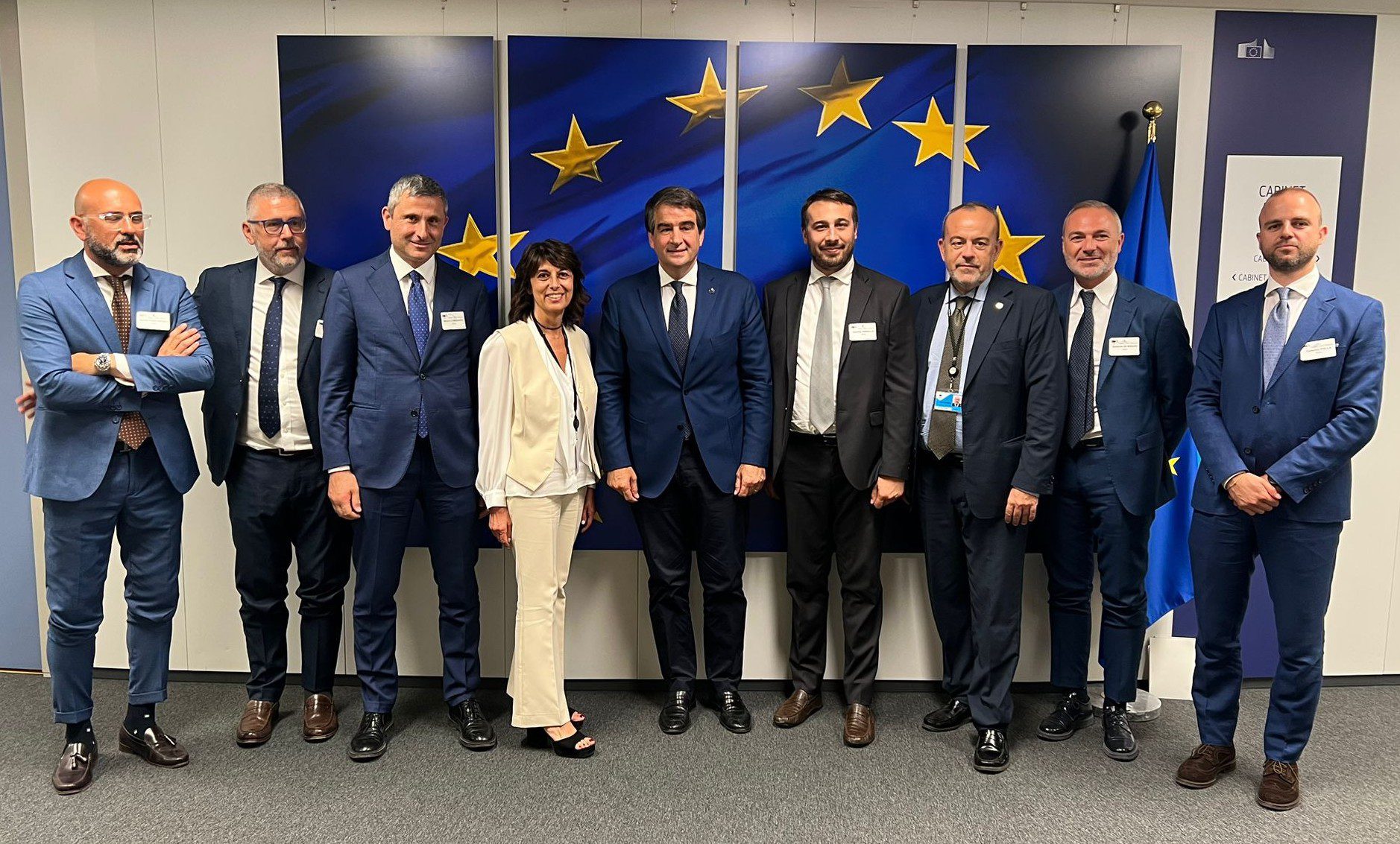 Bruxelles: Delegazione dei Sindaci del Lazio dal Vice Presidente della Commissione Europea, Raffaele Fitto, per partecipare ai lavori preparatori della pianificazione degli investimenti UE nel 2028-2034 Bruxelles: Delegazione dei Sindaci del Lazio dal Vice Presidente della Commissione Europea, Raffaele Fitto, per partecipare ai lavori preparatori della pianificazione degli investimenti UE nel 2028-2034