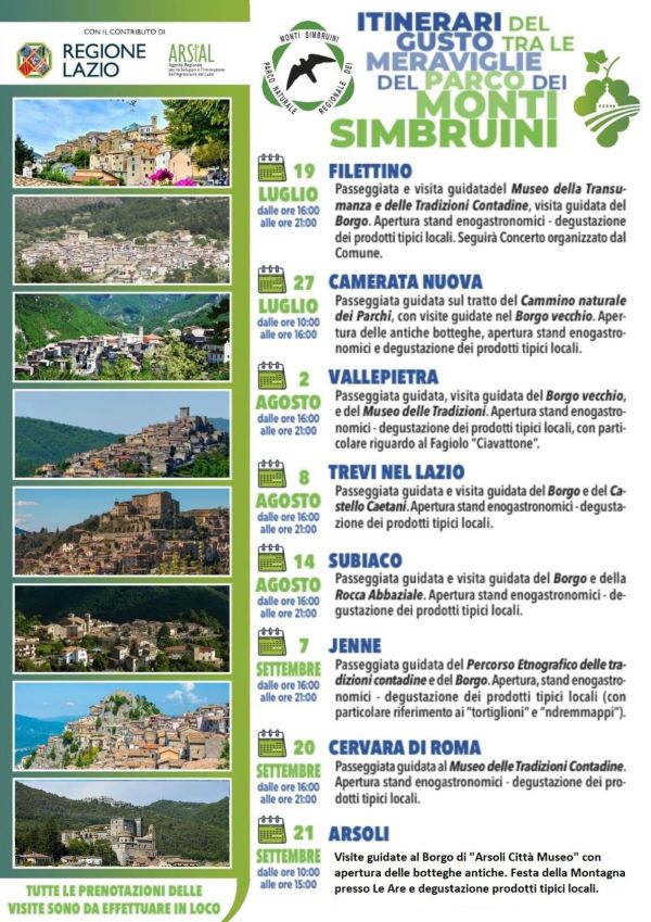 Coinvolti gli otto Comuni per la promozione e valorizzazione del territorio Coinvolti gli otto Comuni per la promozione e valorizzazione del territorio