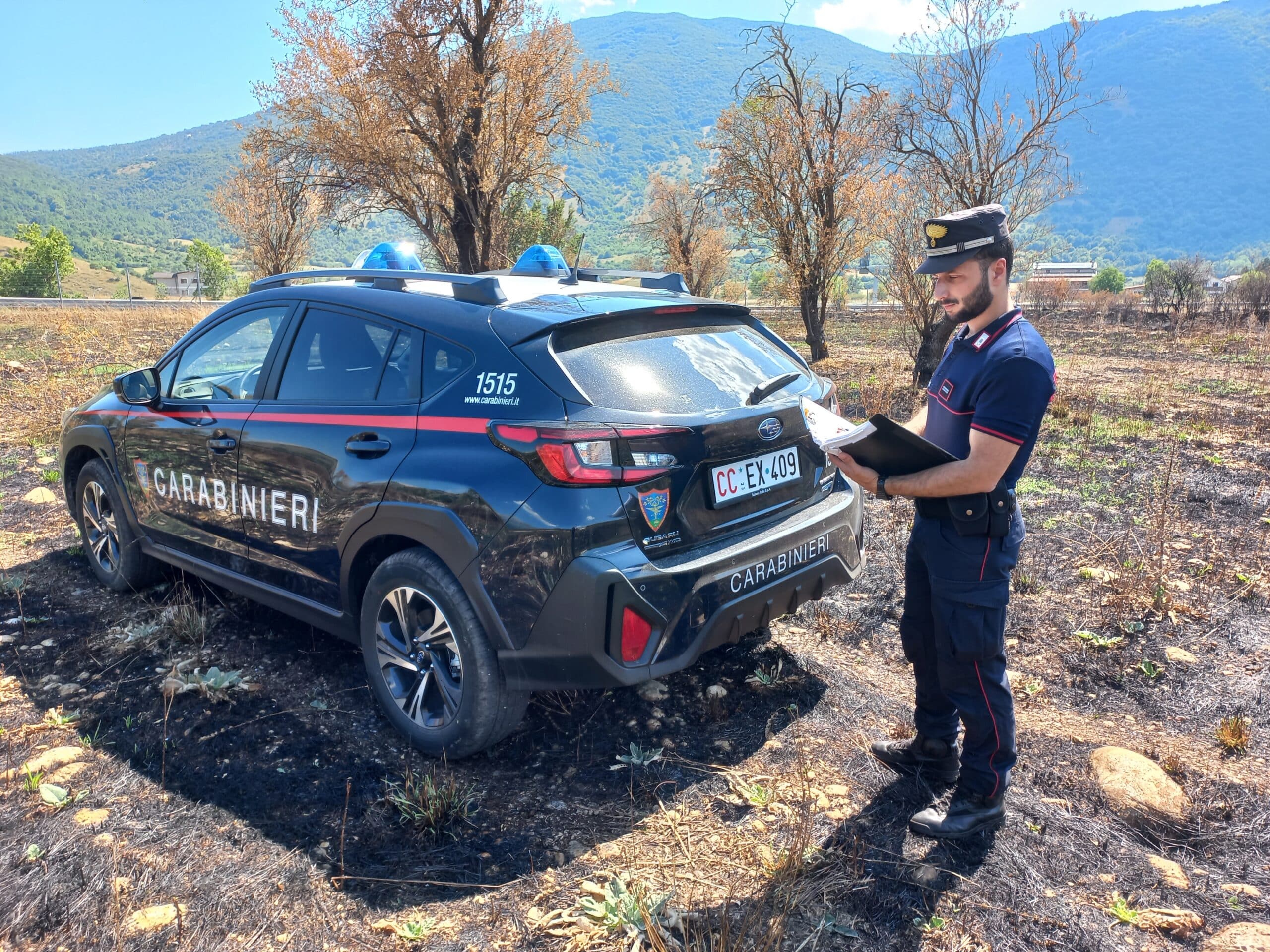 Sei persone denunciate per incendio colposo dai carabinieri Forestale Sei persone denunciate per incendio colposo dai carabinieri Forestale