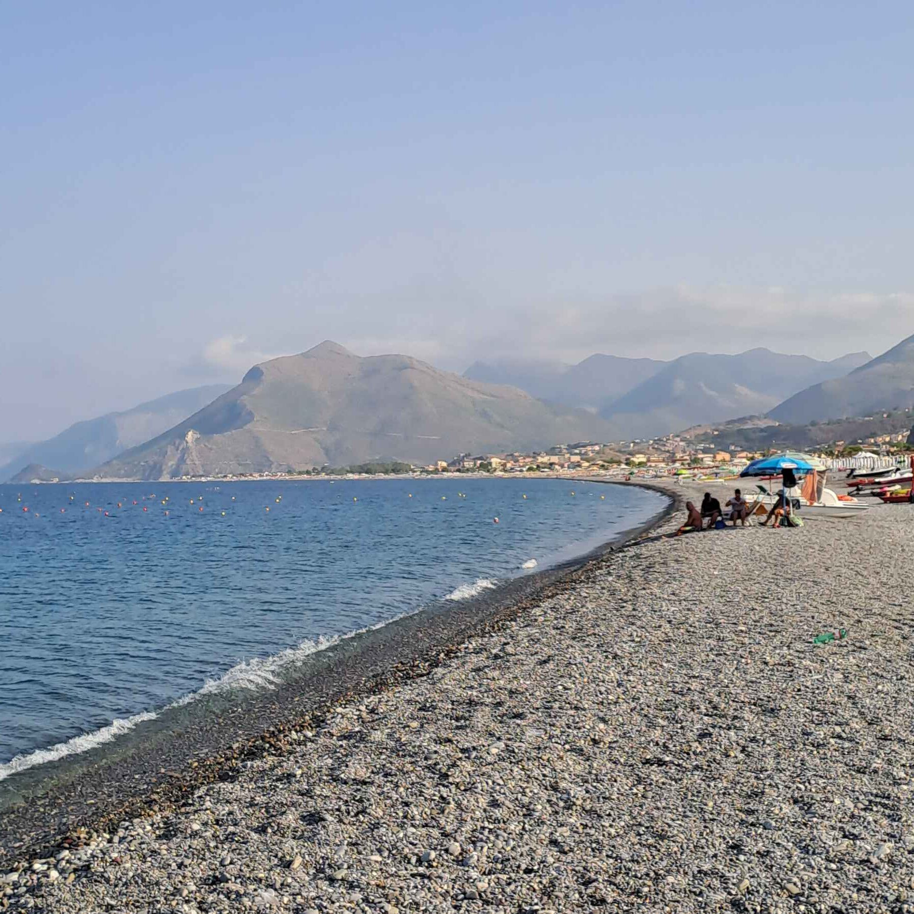 La spiaggia di Praia a Mare