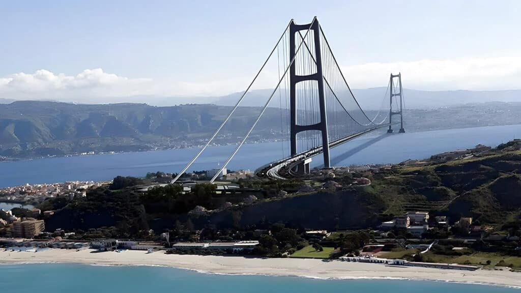 PONTE SULLO STRETTO DI MESSINA
