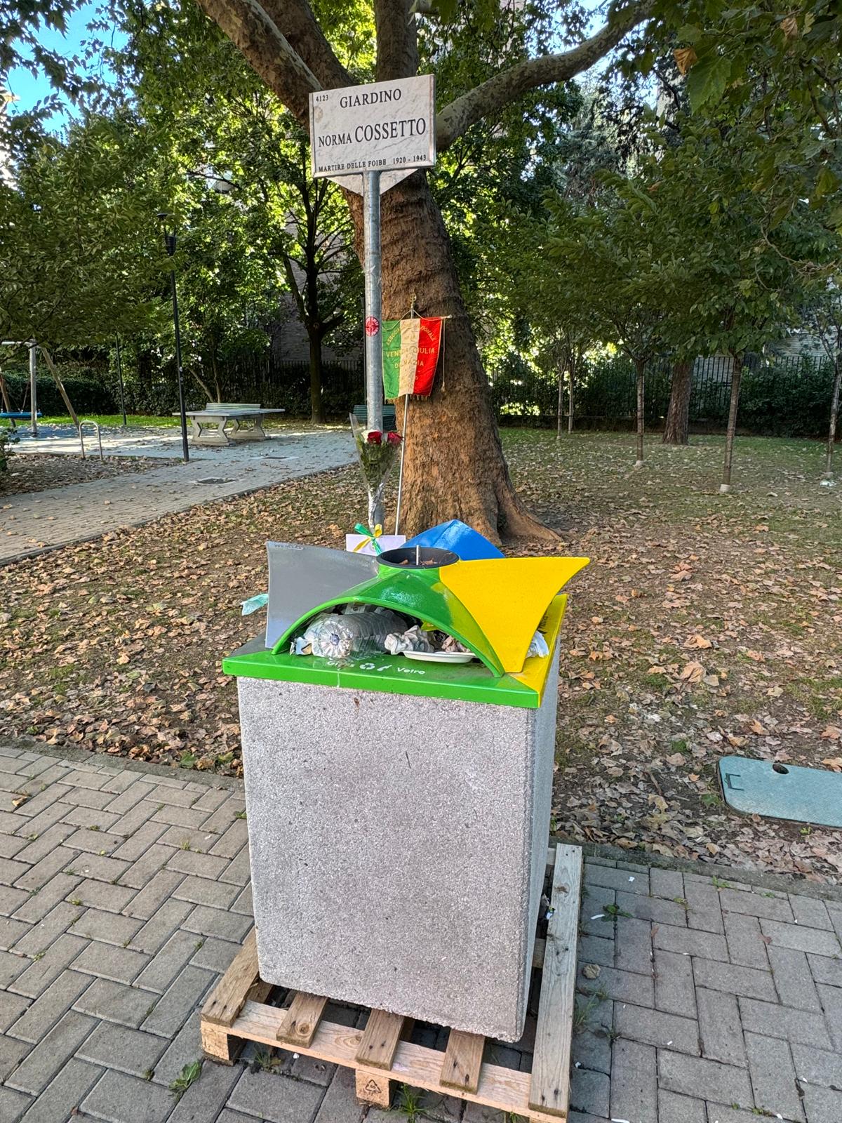 NORMA COSSETTO, DE CORATO: «RICORDATA MARTIRE ITALIANA AI GIARDINI MILANESI VIA EINSTEIN NORMA COSSETTO, DE CORATO: «RICORDATA MARTIRE ITALIANA AI GIARDINI MILANESI VIA EINSTEIN
