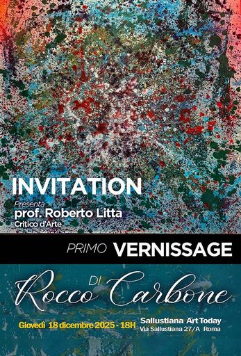 A Roma primo Vernissage del giovane Rocco Carbone, In arte ‘Rocar’ A Roma primo Vernissage del giovane Rocco Carbone, In arte ‘Rocar’