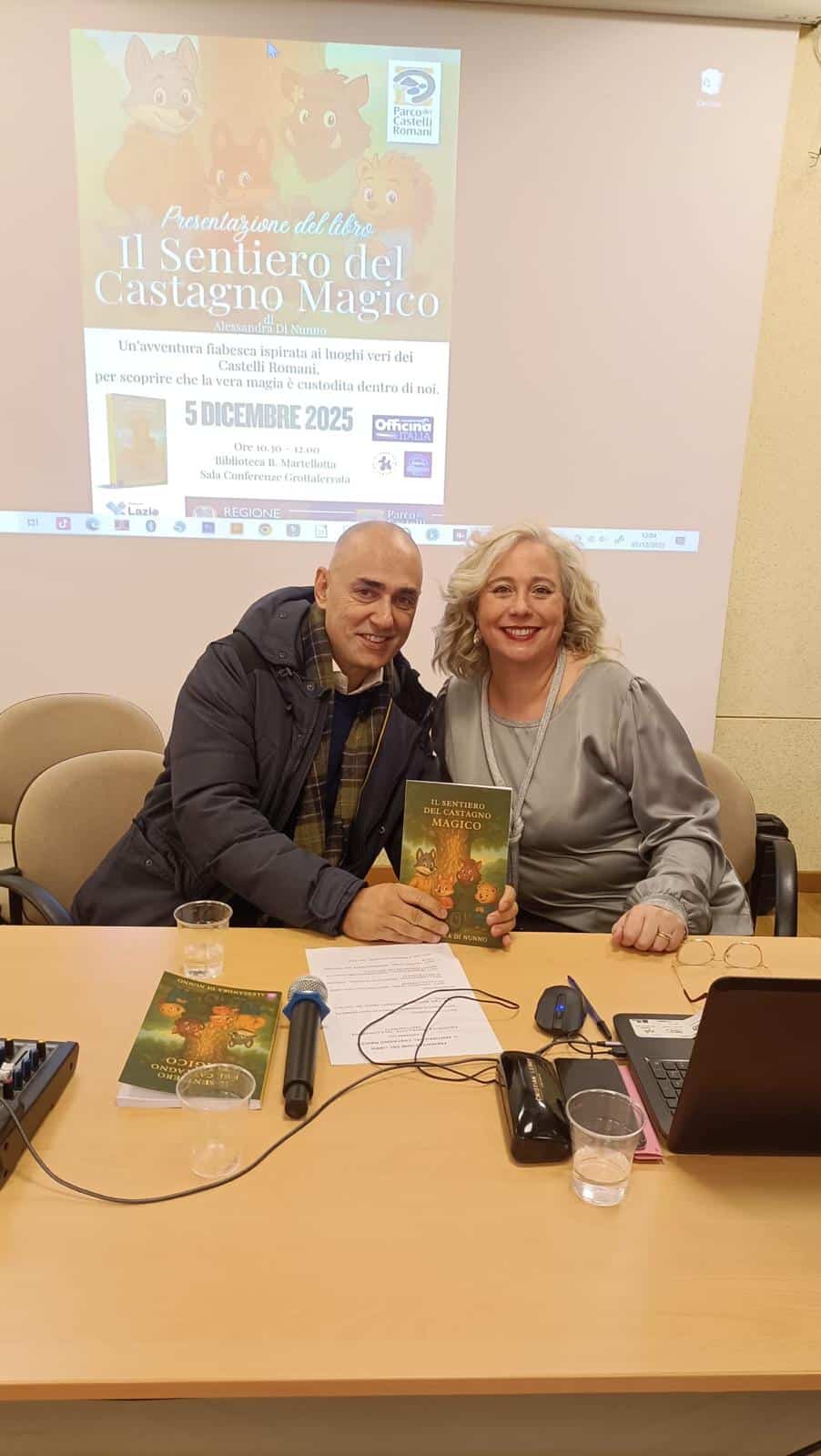 Grande apprezamento alla presentazione del libro “Il Sentiero del Castagno Magico” di Alessandra Di Nunno Grande apprezamento alla presentazione del libro “Il Sentiero del Castagno Magico” di Alessandra Di Nunno