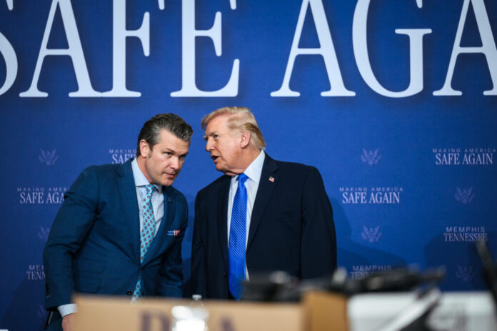 IL PRESIDENTE TRUMP VISITA MEMPHIS