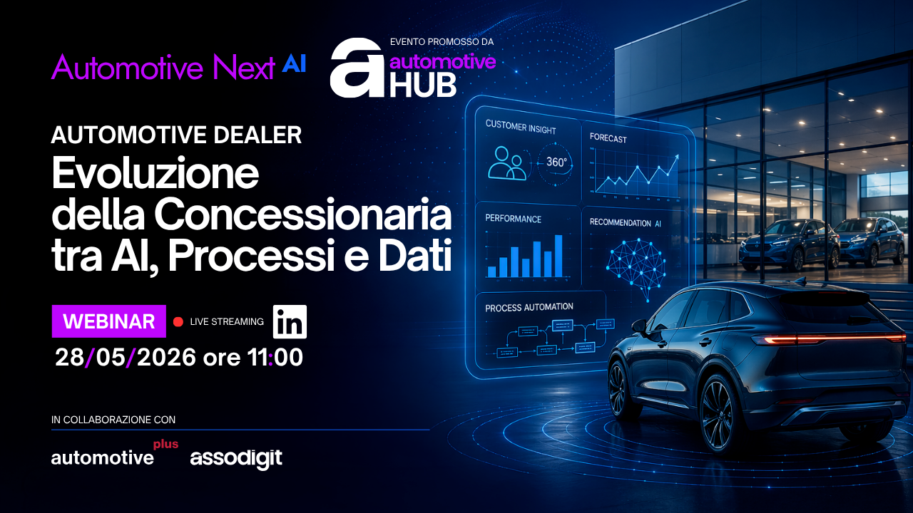 Automotive Dealer: evoluzione della Concessionaria tra AI, processi e dati Automotive Dealer: evoluzione della Concessionaria tra AI, processi e dati