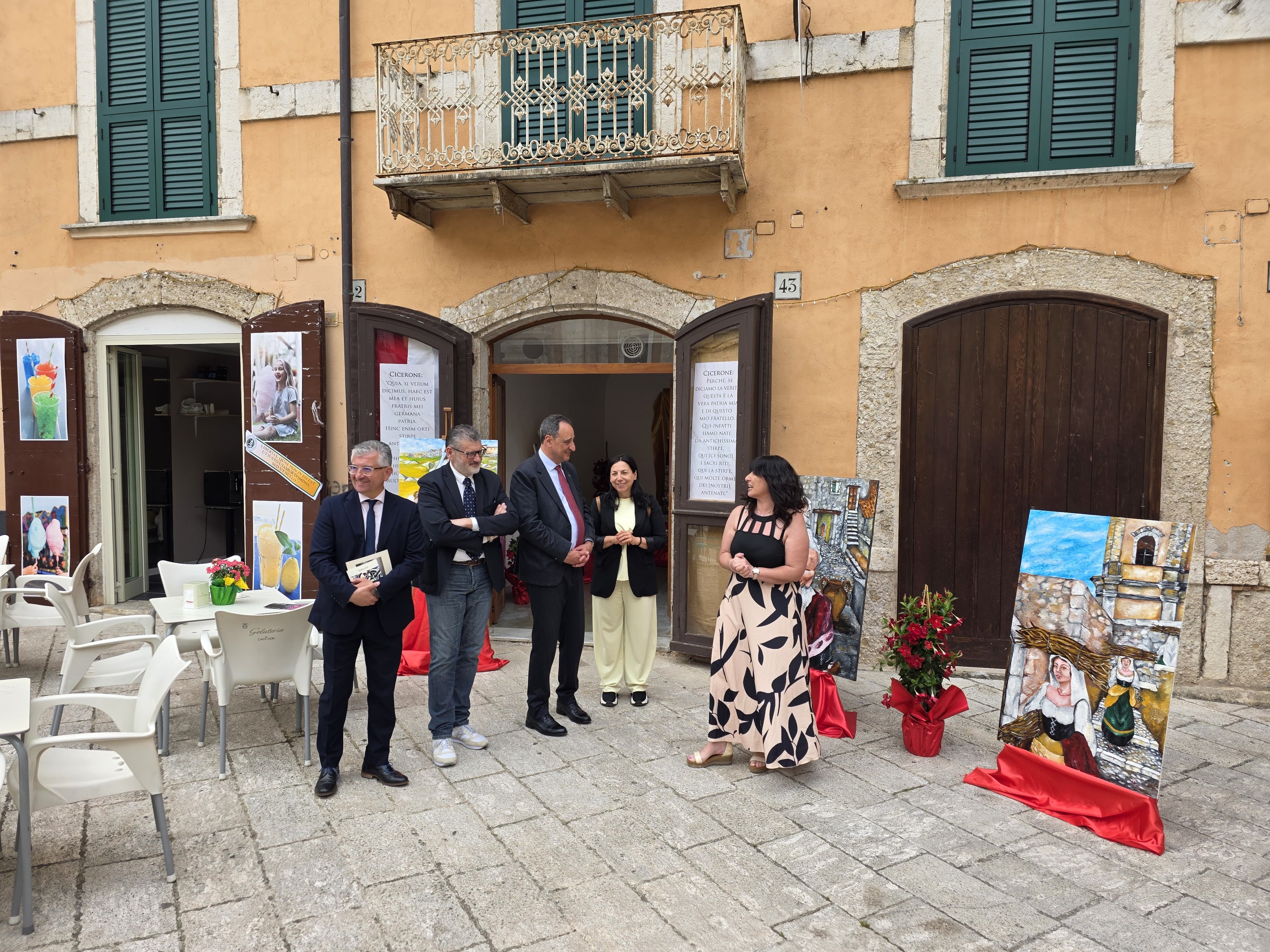 Arpino: Inaugurata la Mostra “La Ciociara” nell’ambito del Certamen Ciceronianum Arpino: Inaugurata la Mostra “La Ciociara” nell’ambito del Certamen Ciceronianum
