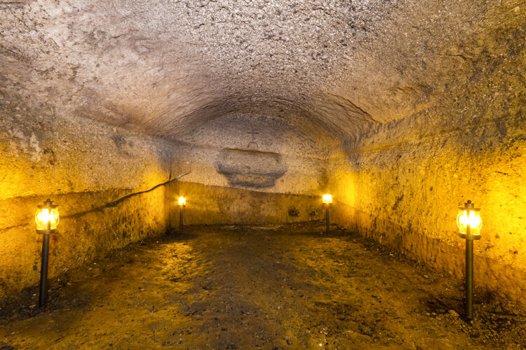 L’estate bollente si rinfresca nella magia della Viterbo Sotterranea 2 Complesso Monumentale di Viterbo Sotterranea antico luogo di culto