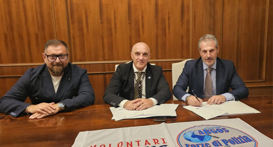 Roma - Argos Forze di Polizia prestigioso protocollo d'intesa con l'Osservatorio Bullismo e Disagio Giovanile 2 procollo dintesa 1 1